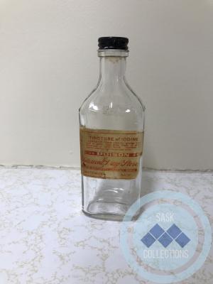 Glass Bottle - Tincture of Iodine from the Whitewood Drug Store