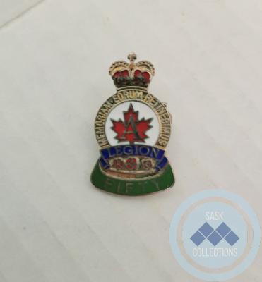 Legion Pin - Silver 50 Years