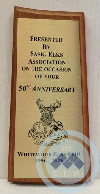 Plaque, Award