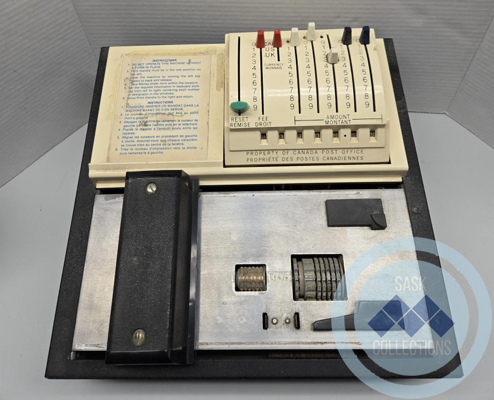 Canada Post Money Order Form Machine