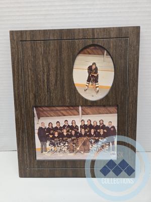 Darrell Armstrong Hockey Photo - Black Jersey