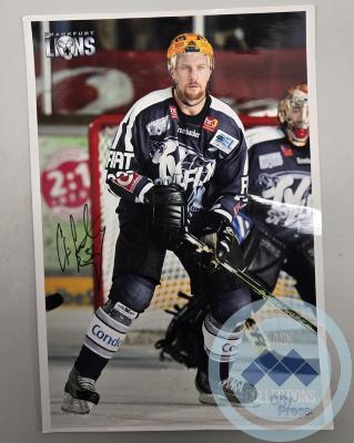 Chris Armstrong Frankfurt Lions Signed Picture