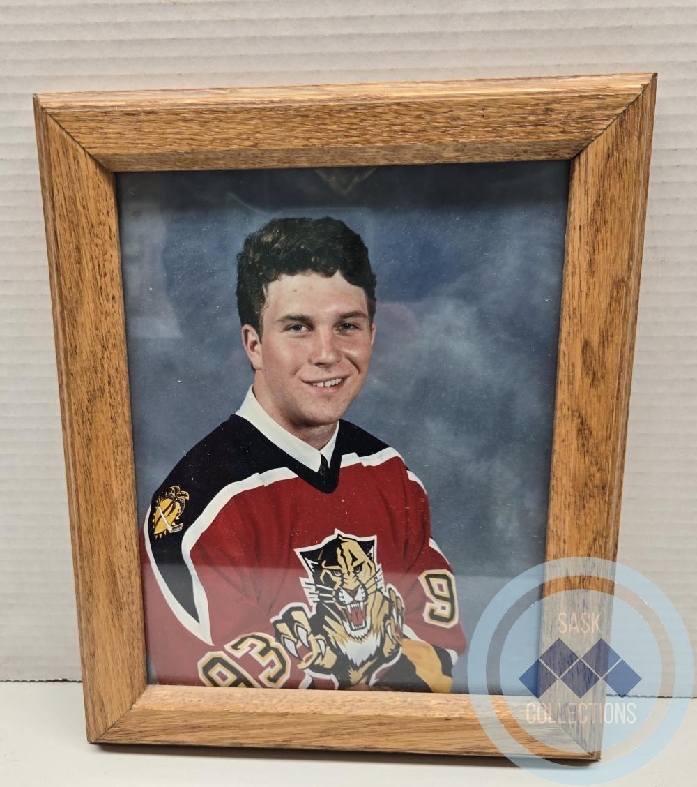 Picture - Chris Armstrong in Panthers Jersey
