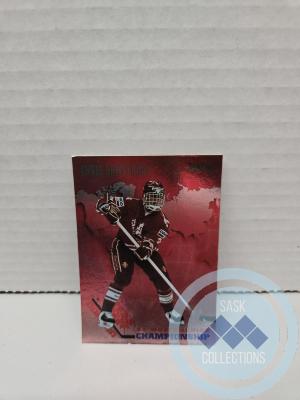 Chris Armstrong World Junior Championship Donruss Hockey Card