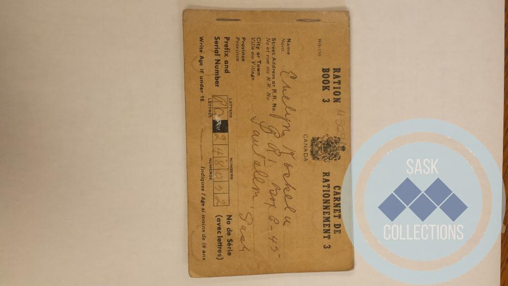 Brown Ration Book