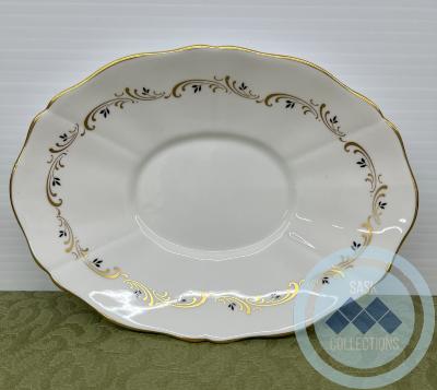 Plate, Sauceboat 