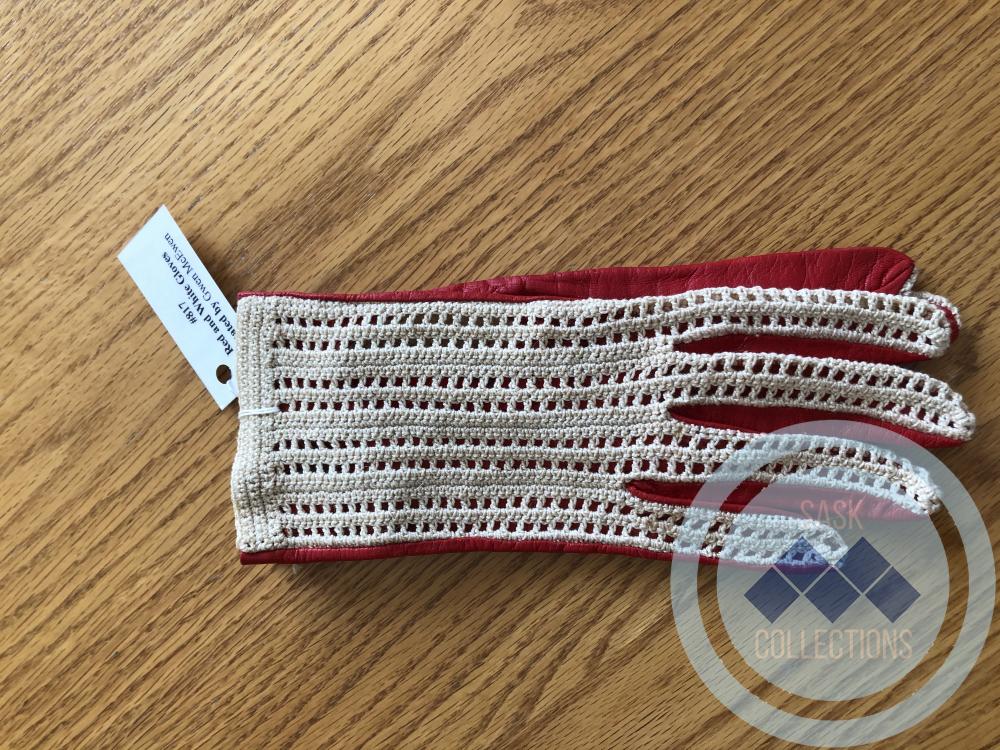 Gloves (red and white)