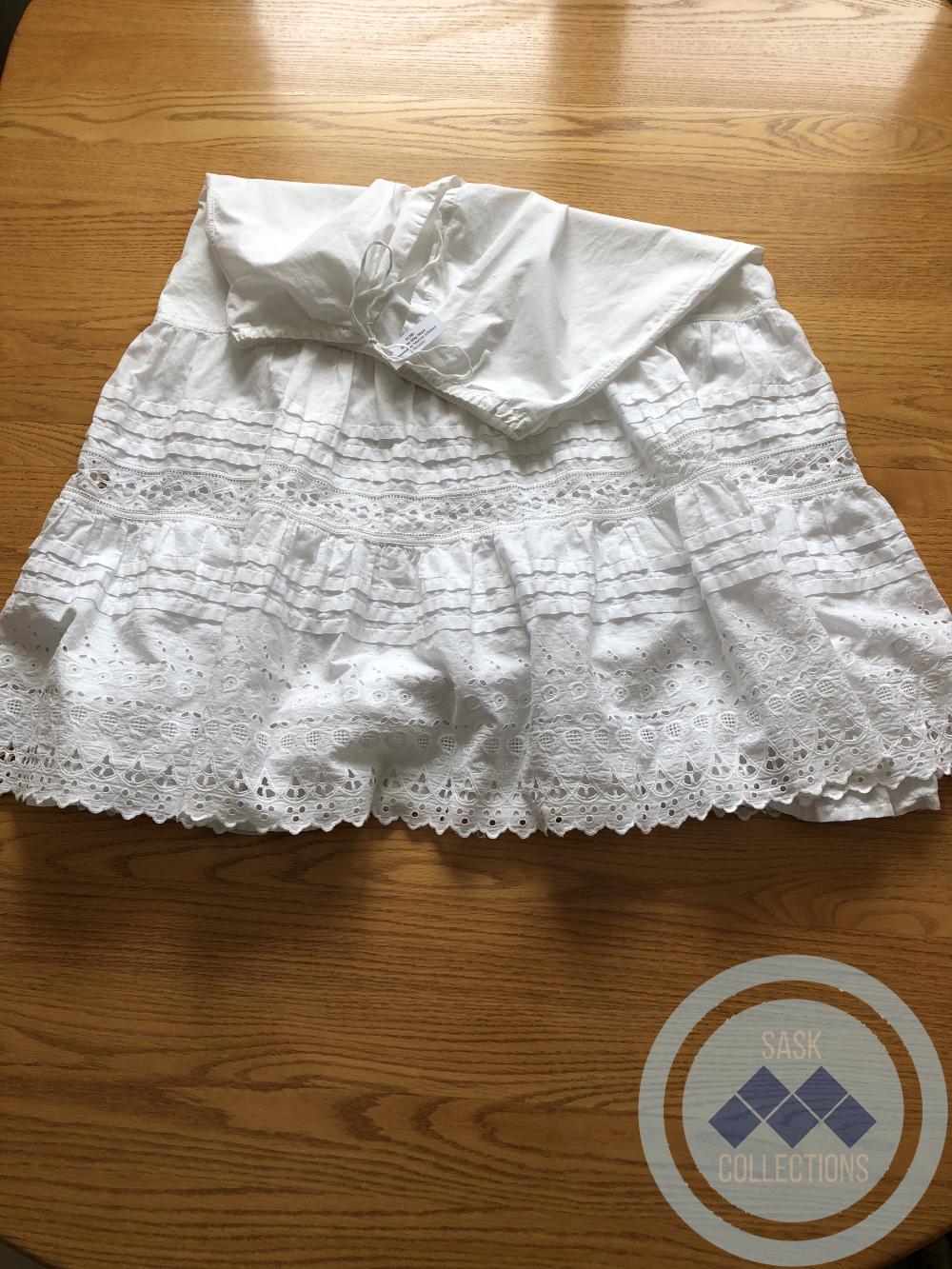 White Slip Skirt