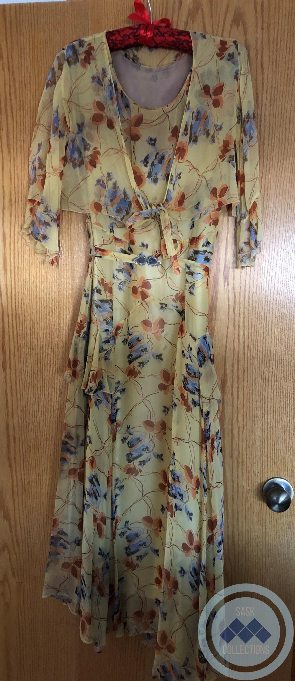 Yellow Flower Dress