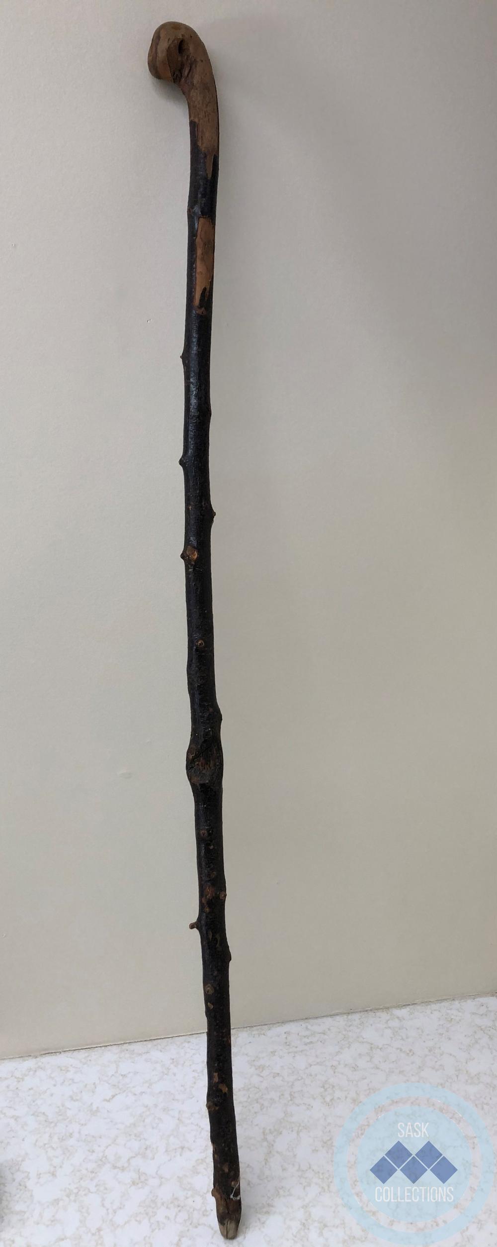 Walking Stick - curved handle