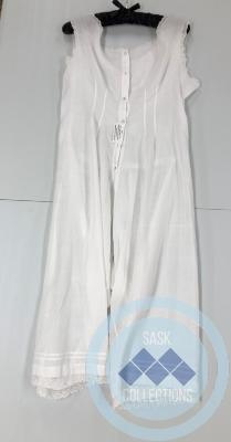 Slip - hand made Linen underclothes made  by Alice Howard in 1873