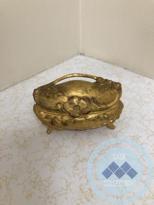 Gold Trinket Box
