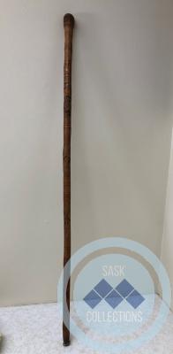 Walking Stick - carved