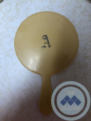 Hand Mirror - yellow