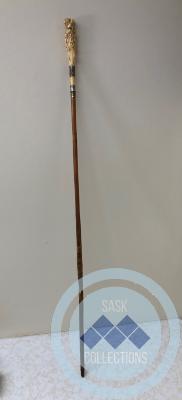 Walking Stick - carved handle