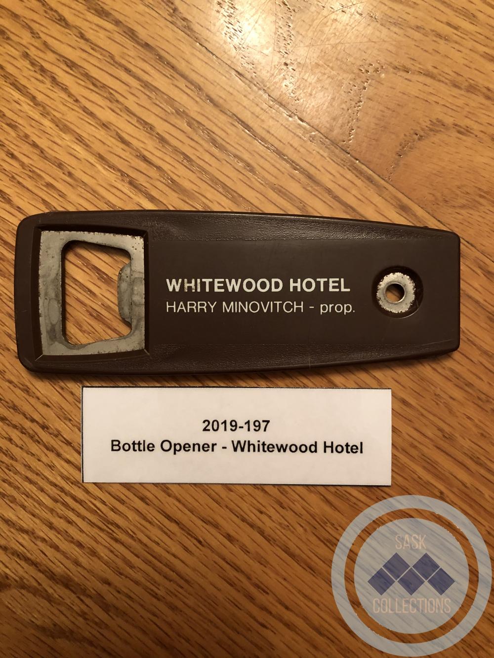Bottle Opener - Whitewood Hotel