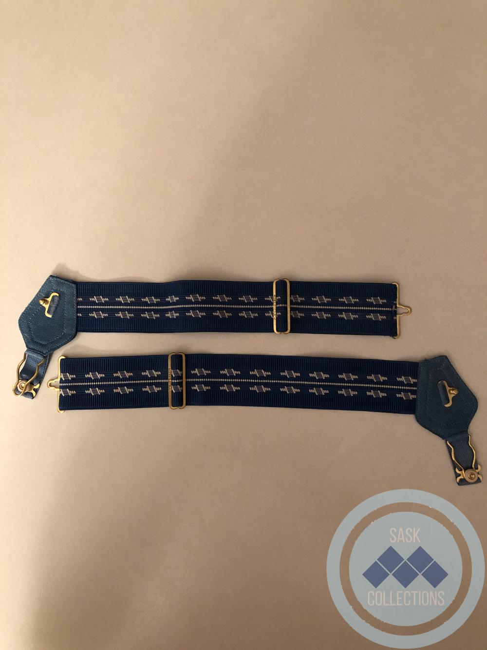Sock Garters - belonged to Fred Shepherd