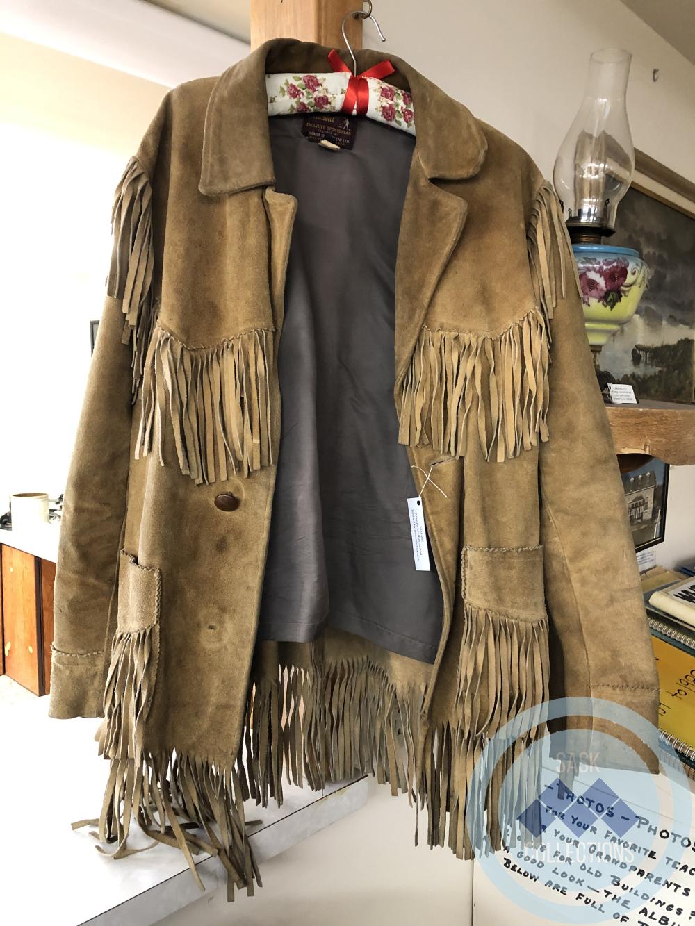 Fringed Leather Jacket