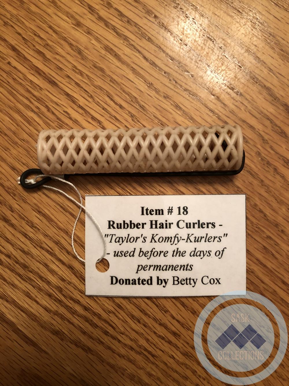 Rubber Hair Curlers - Taylor's Komfy-Kurlers