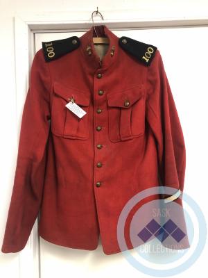 Band Uniform- worn by the late Bob Lowe in England where he and his father played in a regimental band