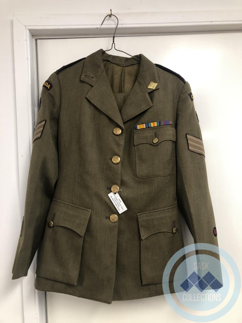 Army Jacket -worn by Agnes (Biddy) Hayden