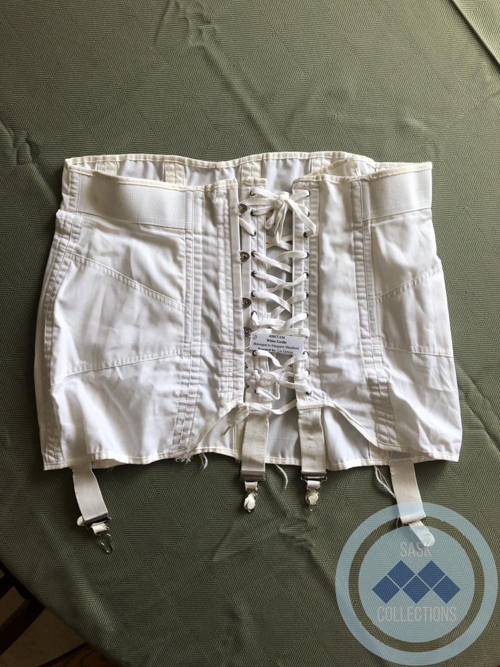 White Girdle - belonged to Margaret Shepherd