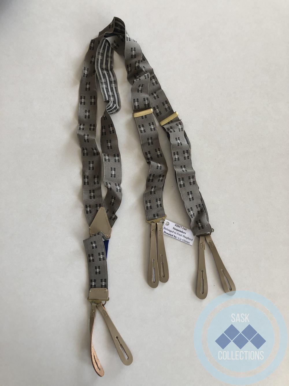 Suspenders - belonged to Fred Shepherd
