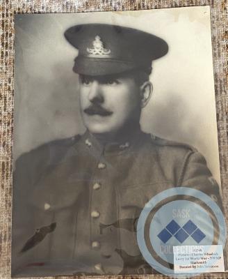 Picture - Charles Wheelock Larry - 1st World War- NWMP Blacksmith