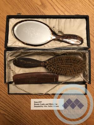 Brush, Comb and Mirror Set