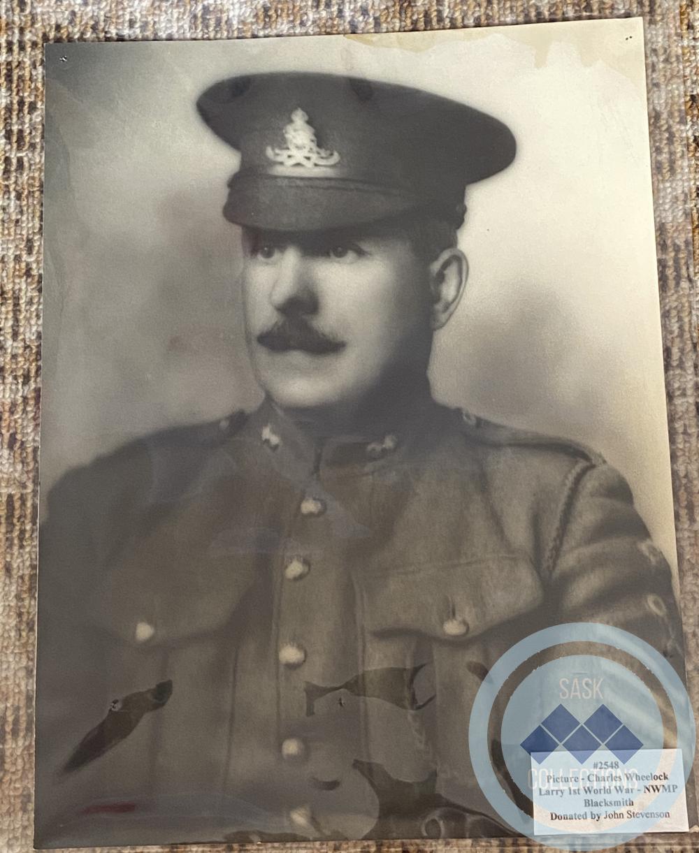 Picture - Charles Wheelock Larry - 1st World War- NWMP Blacksmith