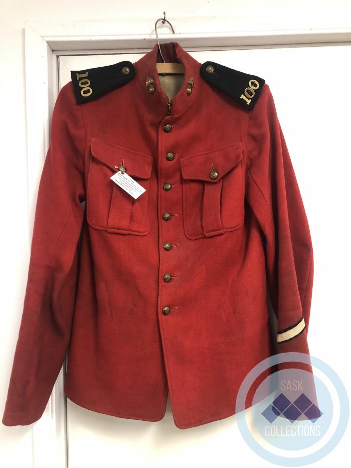Band Uniform- worn by the late Bob Lowe in England where he and his father played in a regimental band