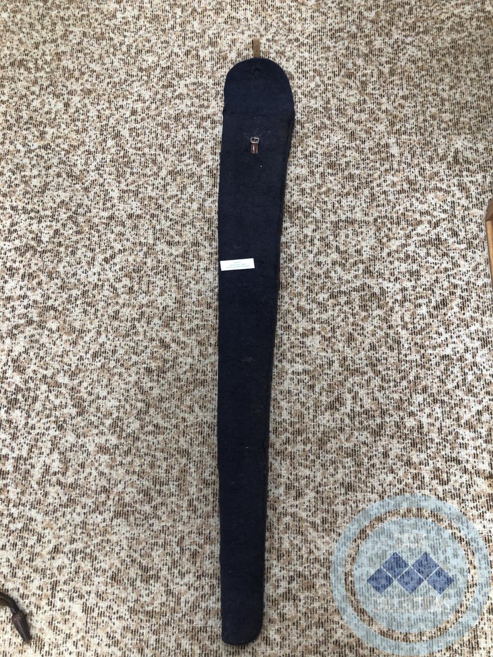 Old Burnt Hunting Rifle - Belonged to Wilfred Clarkson