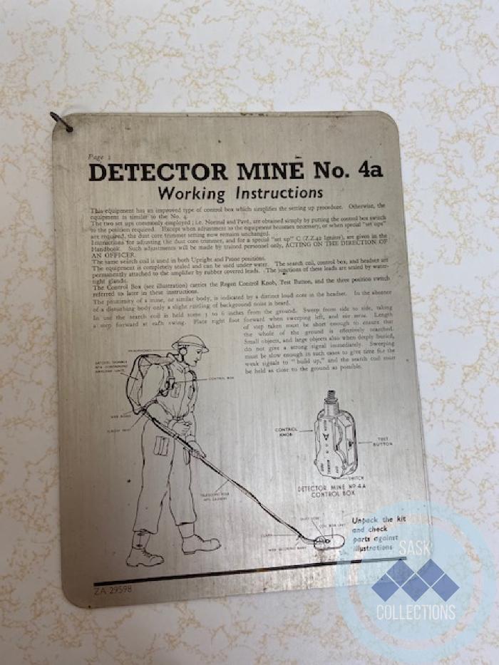 Mine Detector Manual