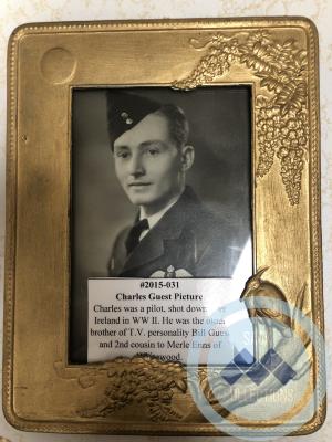 Charles Guest Picture- Charles was a pilot, shot down over Ireland in WW II. He was the older brother of T.V. personality Bill Guest and 2nd cousin to Merle Enns of Whitewood.