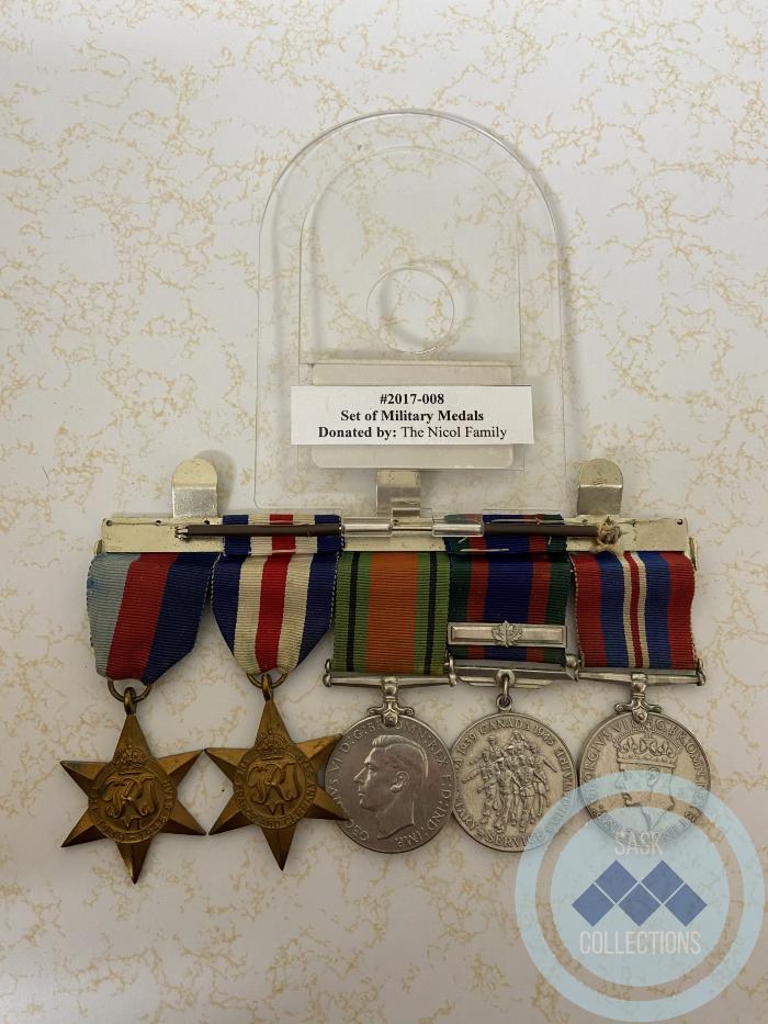 Set of Military Medals
