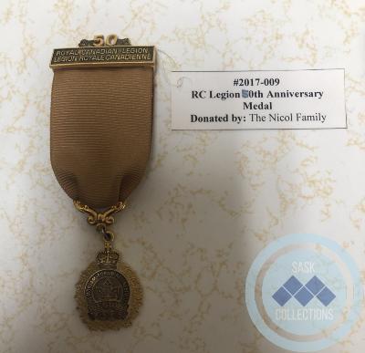RC Legion 60th Anniversary Medal