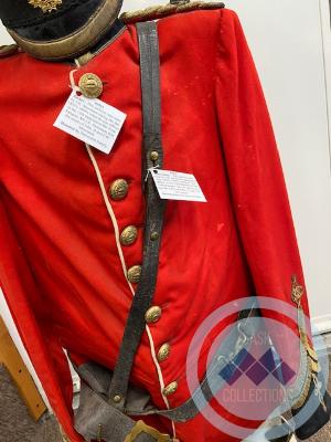 Rifle Strap  -  This uniform was worn by J.R. Stevenson during the late 1850's-1860's when he was officer in the 12th battalion of the York Rangers. Mr J.R. Stevenson was the uncle of John G. and F.W. Stevenson