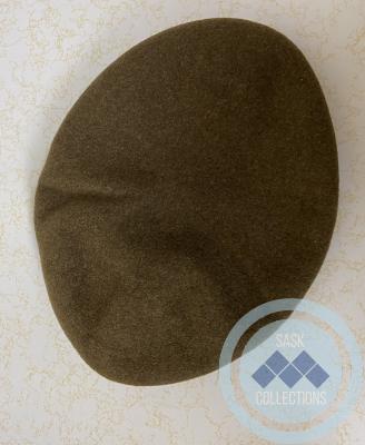 Army  Beret belonged to R. A. Nicol in World War 2.