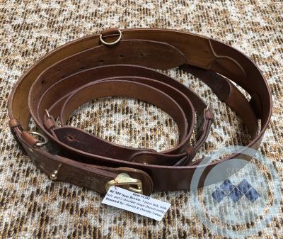 RCMP Sam Brown - 3 piece belt, wide belt and 2 shoulder straps