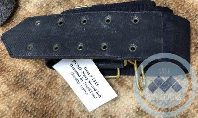 RCMP Navy Sword Belt