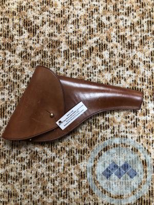 RCMP Sam Brown Gun Holster - goes on Sam Brown belt (item #1342)