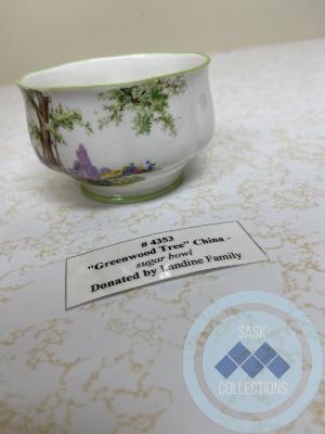 "Greenwood Tree" China Sugar Bowl